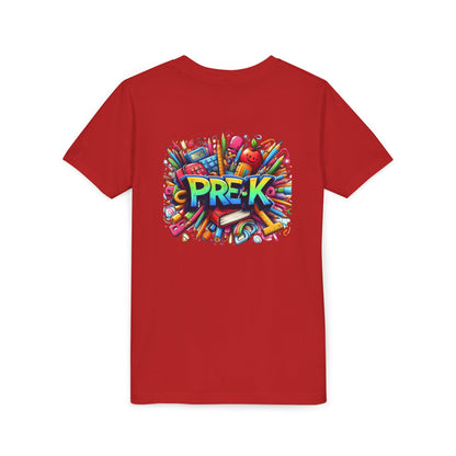 PRE-K Kids Tee — Colorful Back-to-School Pre-K Shirt for Preschoolers