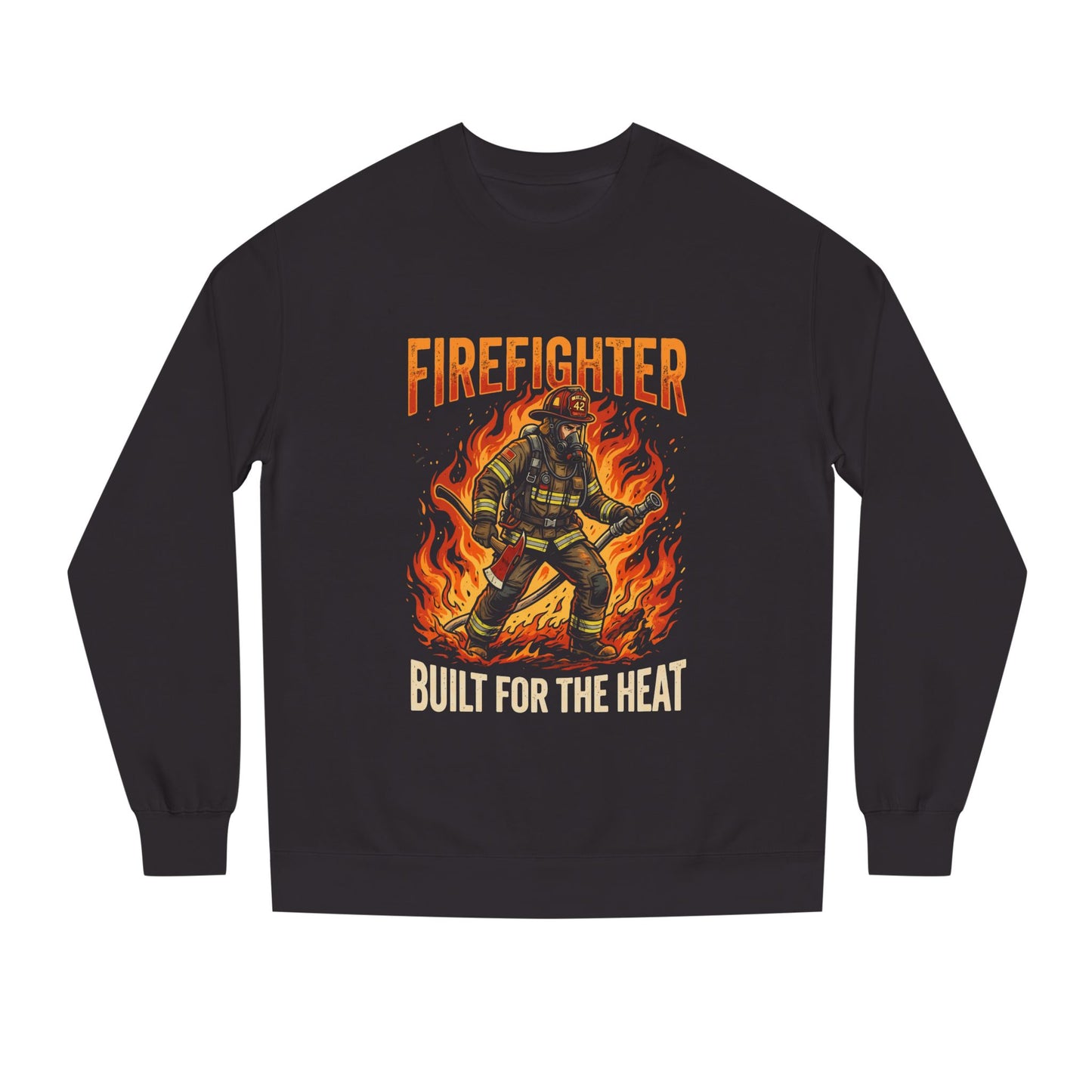 Firefighter 'Built for the Heat' Crewneck Sweatshirt