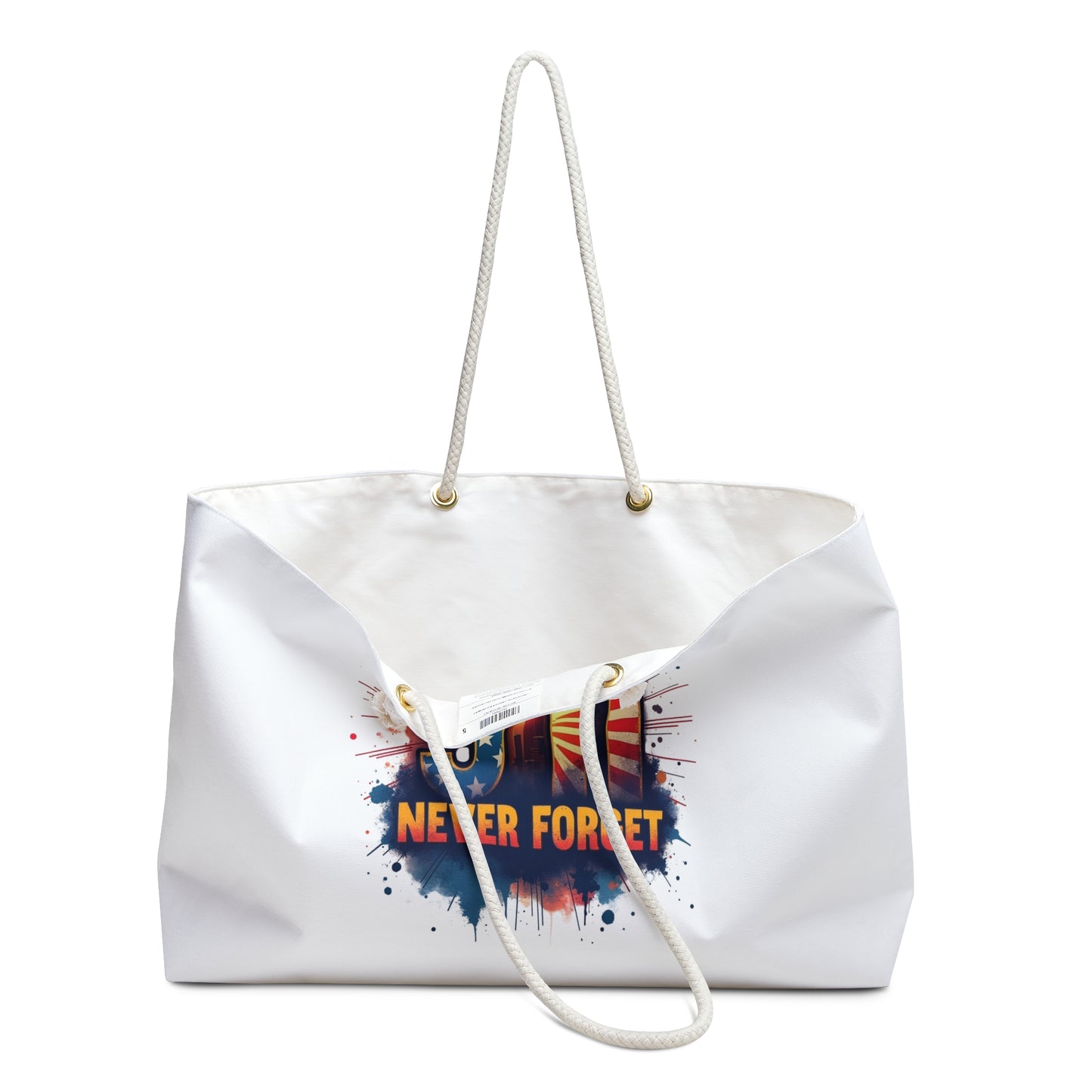 Weekender Bag - 9/11 Never Forget Memorial Travel Tote