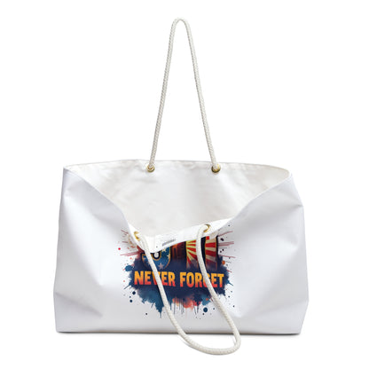 Weekender Bag - 9/11 Never Forget Memorial Travel Tote