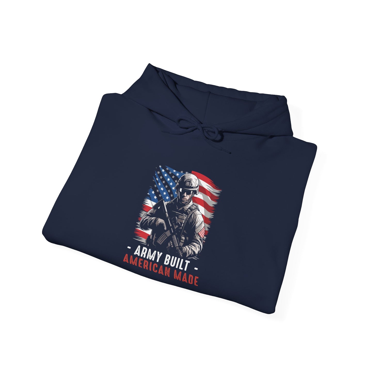 Army Built American Made  Hoodie