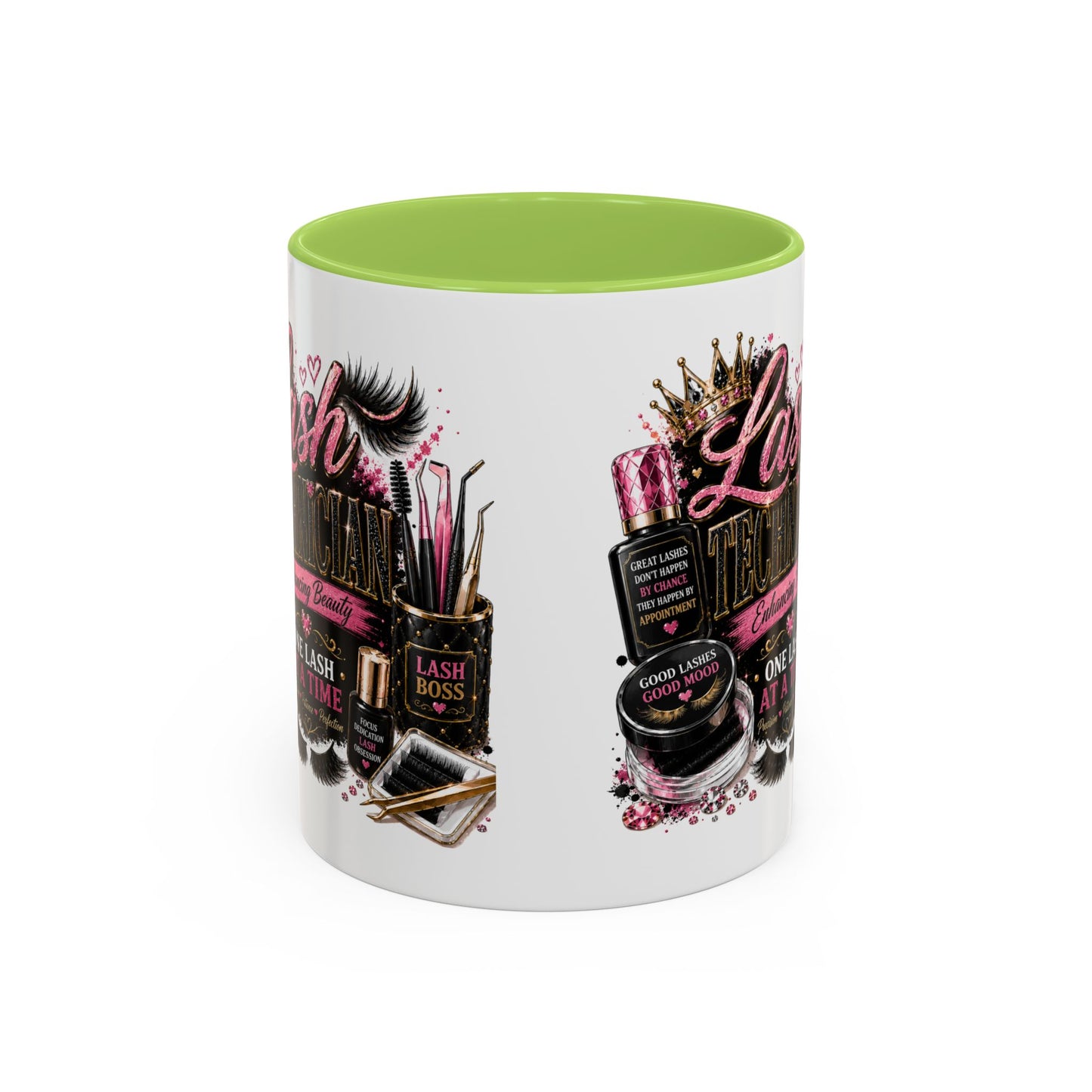 Lash Technician Coffee Mug — "Lash Technician: One Lash at a Time" Accent Mug