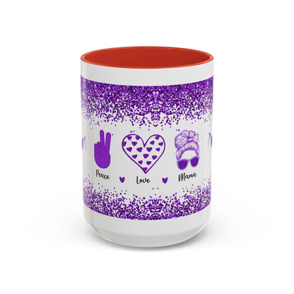 Mama Floral Coffee Mug — Loving Selfless Nurturing 11/15oz