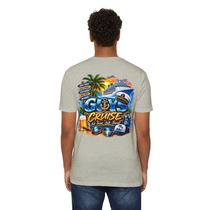 Cruise Guys T-Shirt — "Guys Cruise" Vacation Tee