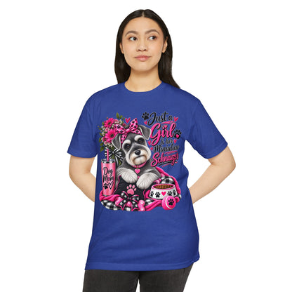 Just a Girl & Her Miniature Schnauzer T-Shirt