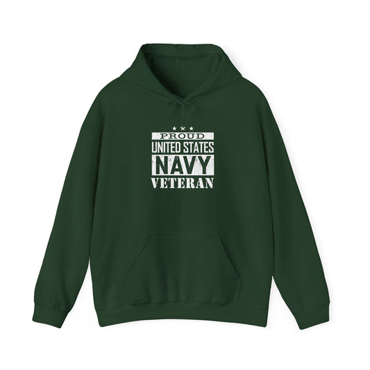 Proud United States Navy Veteran  Hoodie