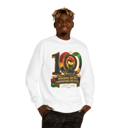 100 Years Anniversary Sweatshirt – "Honoring the Past, Empowering the Future"