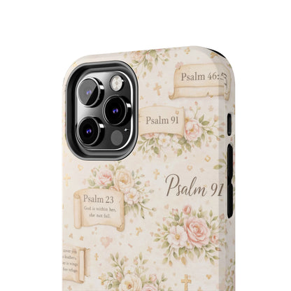 God Is Within Her Phone Case | Christian Floral iPhone Case