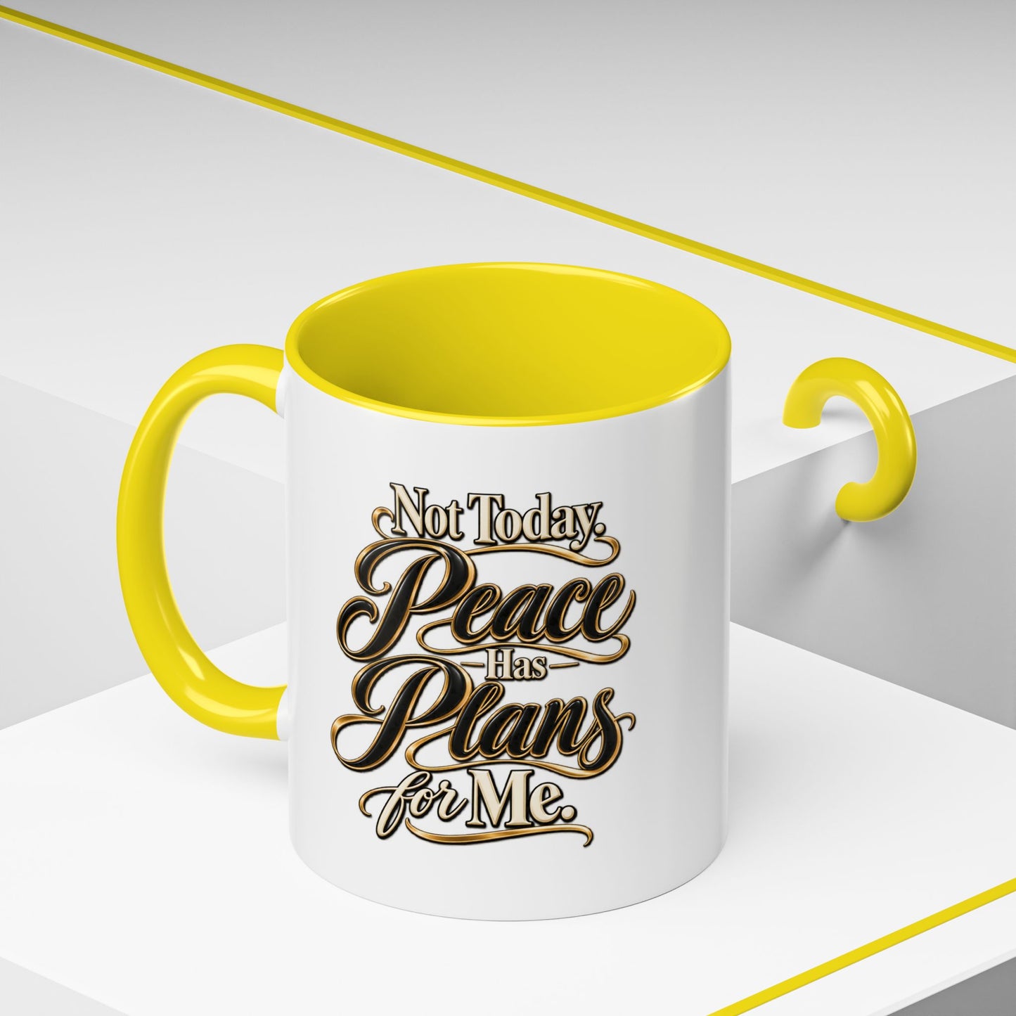 Peace Has Plans for Me Coffee Mug — Inspirational Faith Morning Mug