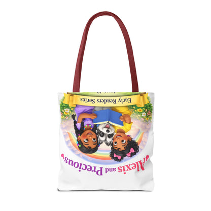 Children's Tote Bag – "Alexis and Precious" Early Readers Book Design