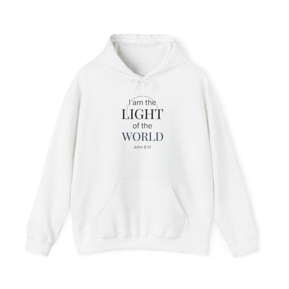 I Am the Light of the World -John 8:12 Hoodie
