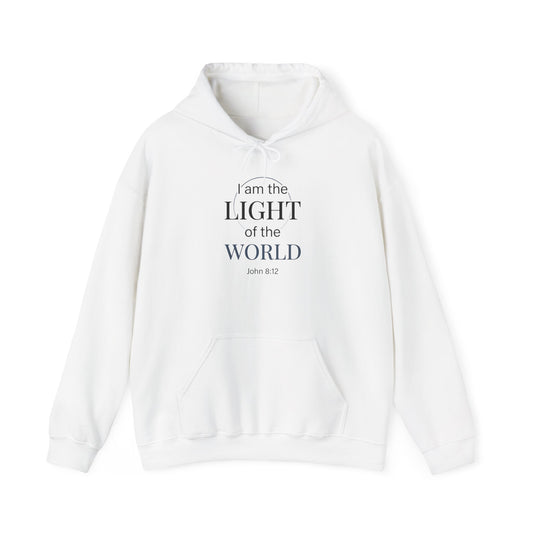 I Am the Light of the World -John 8:12 Hoodie