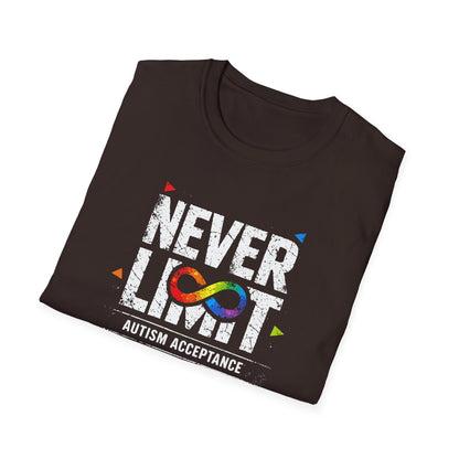Never Limt Autism Acceptance T-Shirt