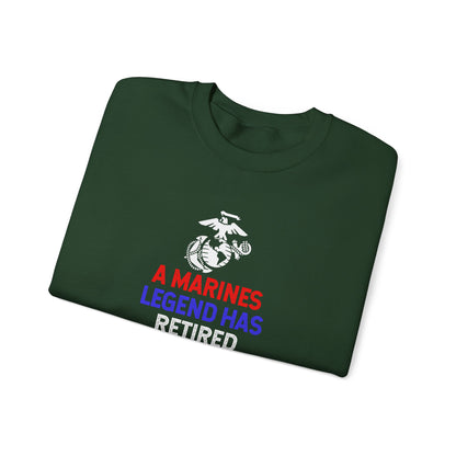 A Marines Legend Has Retired Sweatshirt