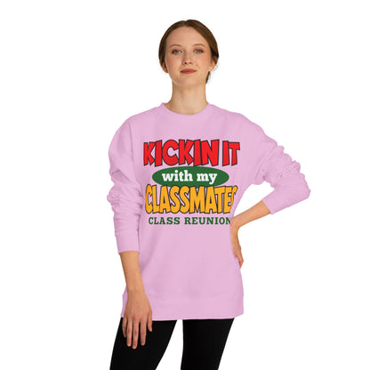 Class Reunion Sweatshirt – "Kickin' It With My Classmates" Crewneck