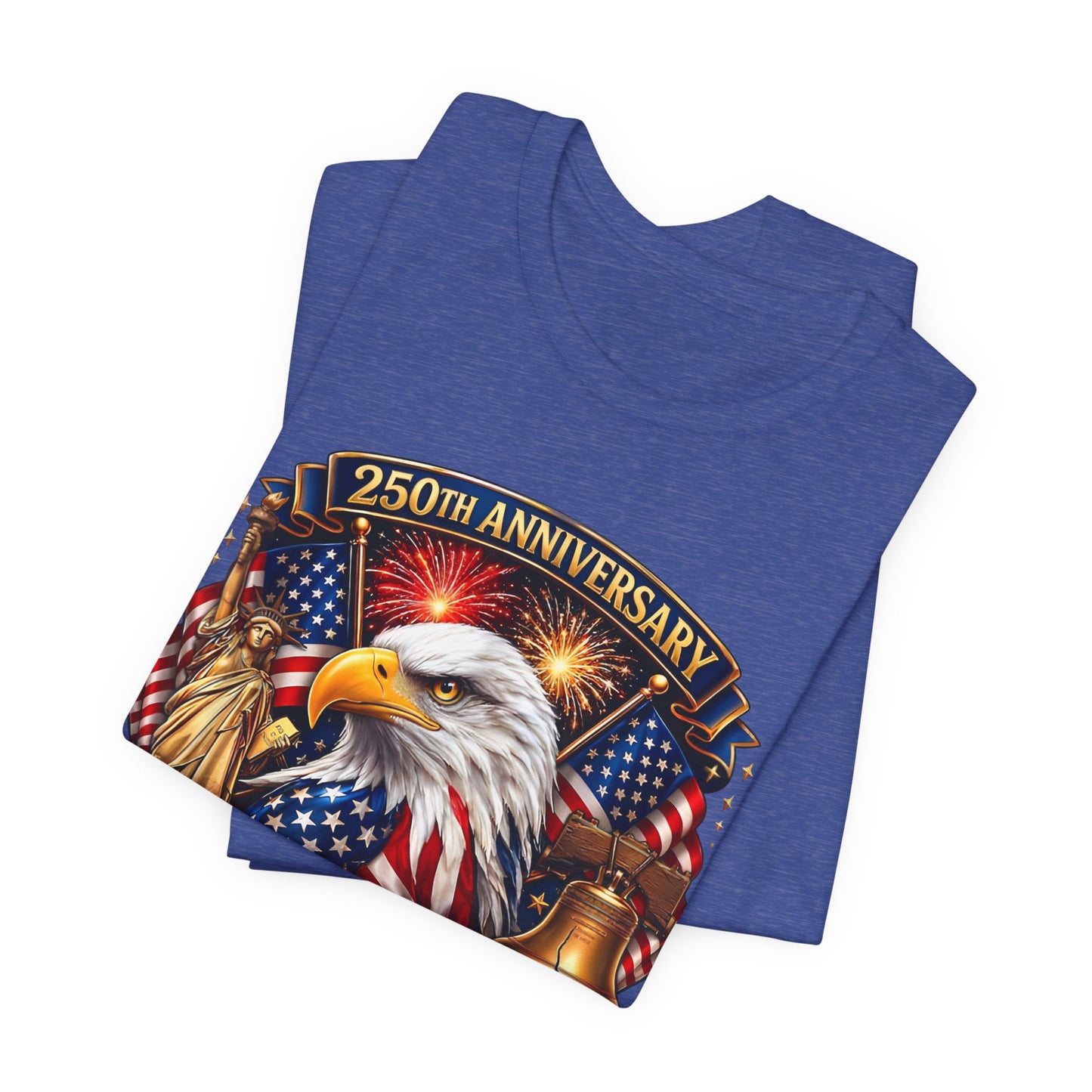 Independence 250th Eagle T-Shirt – United States 1776-2026 Centennial Graphic Tee