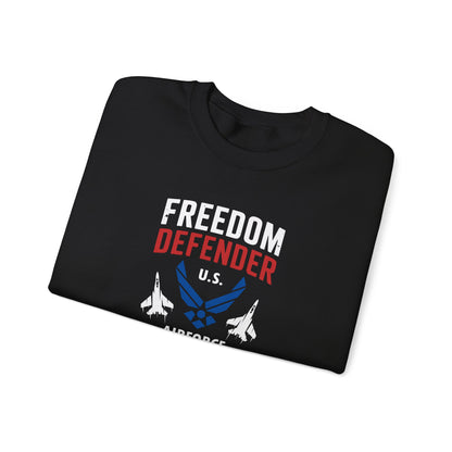 Freedom Defender U.S. Airforce Life Veteran  Sweatshirt