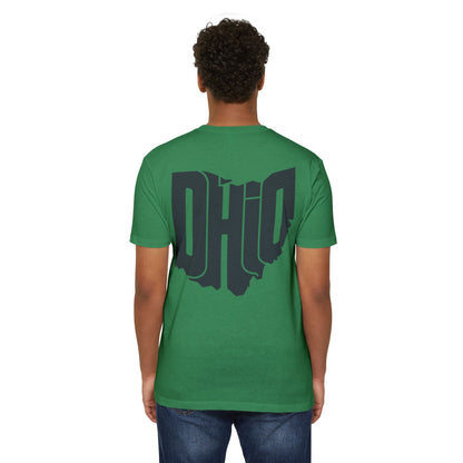 Ohio State Outline T-Shirt — Bold Retro OHIO Graphic Tee