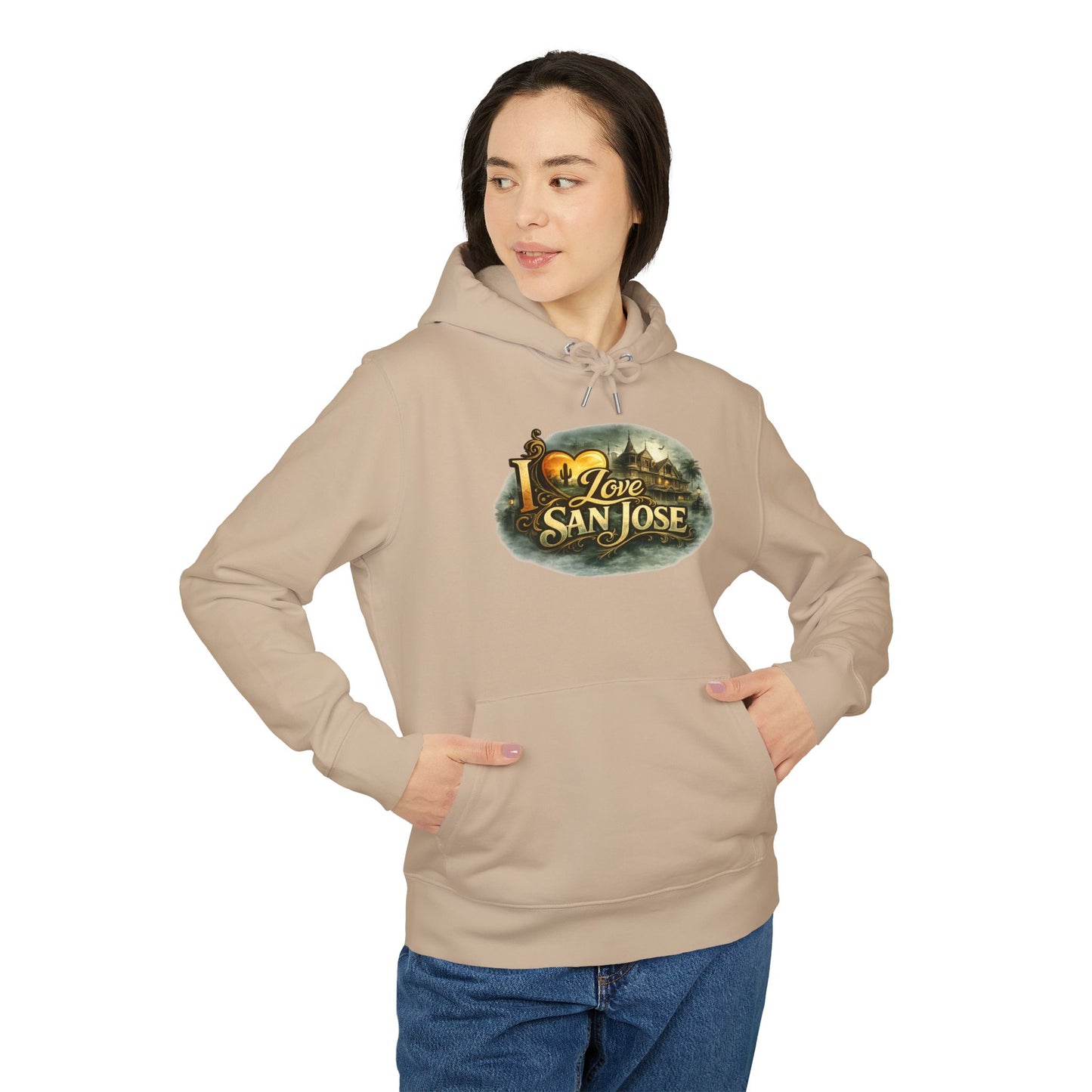 San Jose Hoodie — I Love San Jose Scenic City Sweatshirt