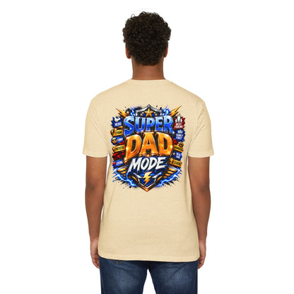 Super Dad Mode T-Shirt — Bold Father’s Day Graphic Tee