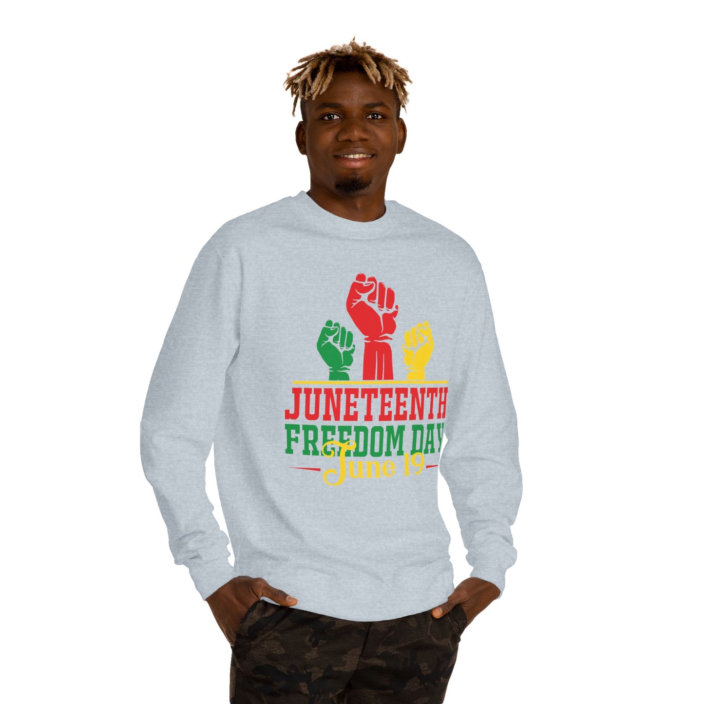 Juneteenth Freedom Day Sweatshirt — June 19 Celebration Crew