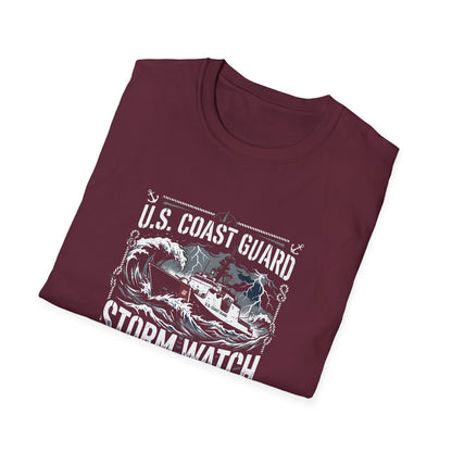 U.S. Coast Guard  Storm Watch Semper Paratus T-Shirt