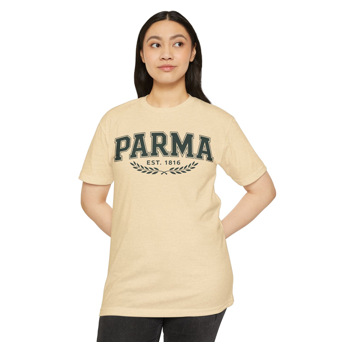 Parma Vintage Logo T-Shirt – Est. 1816 Collegiate Tee