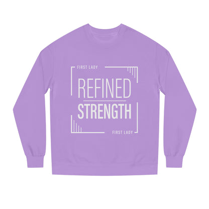 Refined Strength Sweatshirt — "First Lady" Graphic Crewneck