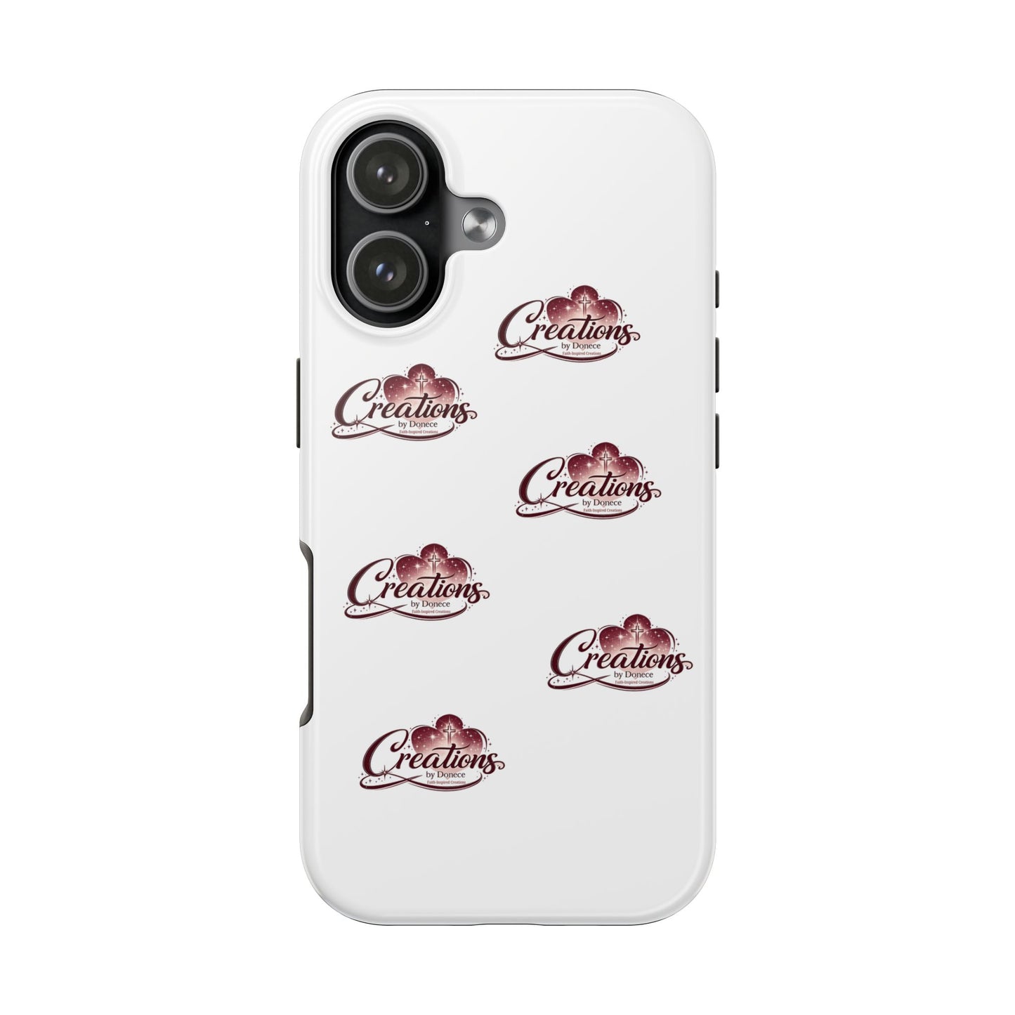 Logo Pattern Tough Phone Case — Creations Repeat Design