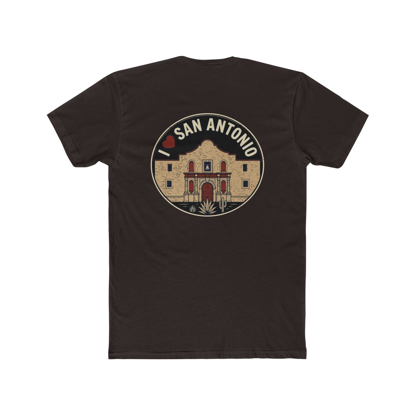 San Antonio Alamo T-Shirt — I  San Antonio Vintage Travel Tee