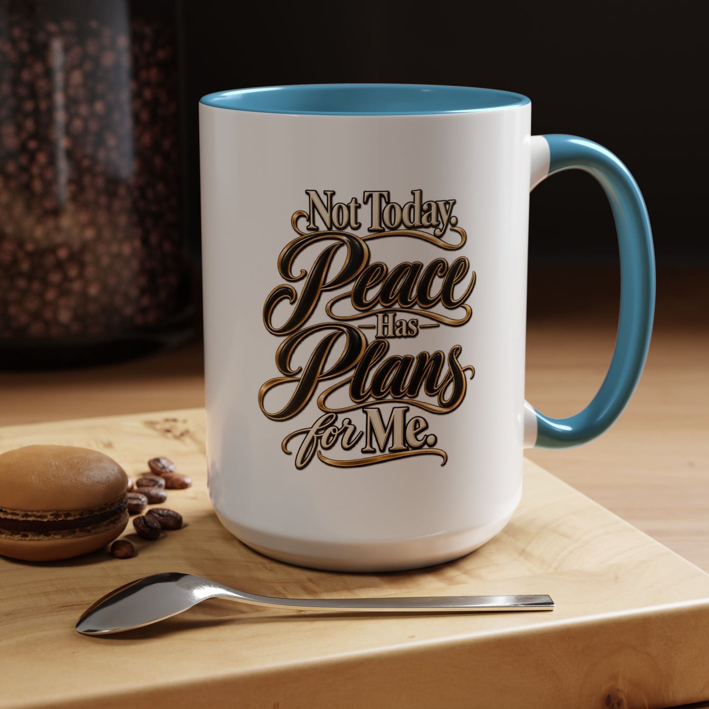 Peace Has Plans for Me Coffee Mug — Inspirational Faith Morning Mug