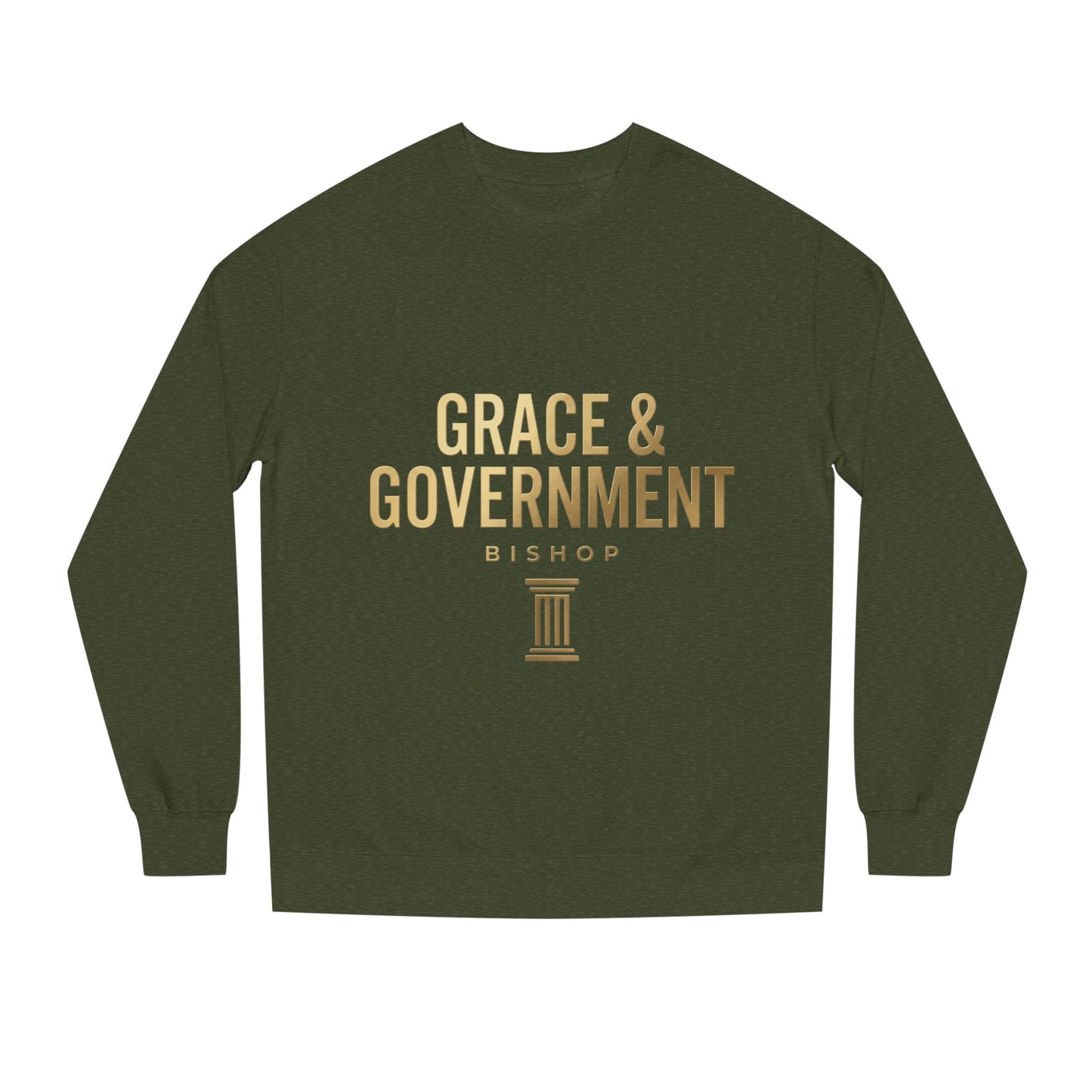 Grace & Government Sweatshirt — Bishop Logo Crewneck