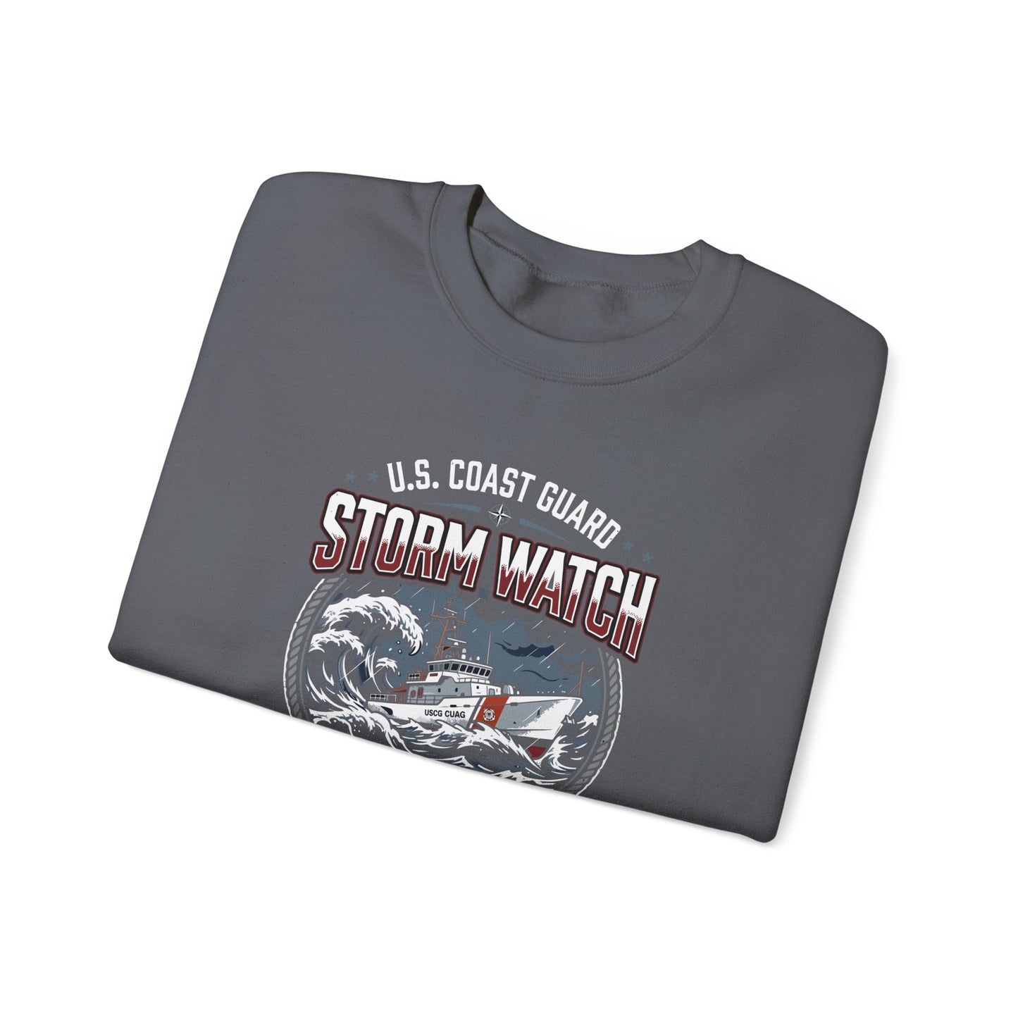 U.S Coast Guard Storm Watch Semper Paratus Sweatshirt