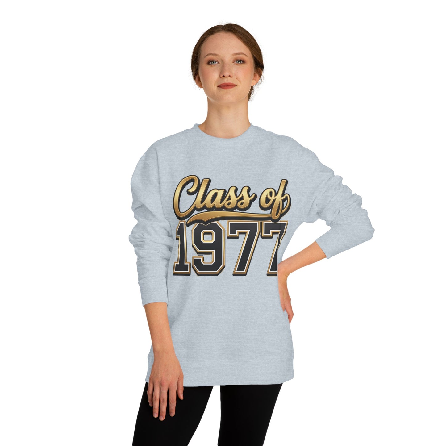 Class of 1977 Sweatshirt — Retro Graduation Reunion Crewneck