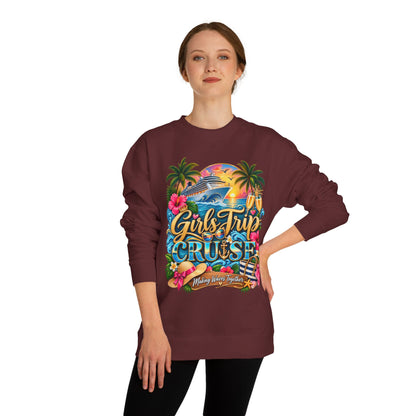 Girls Trip Cruise Sweatshirt — Tropical Cruise Crewneck