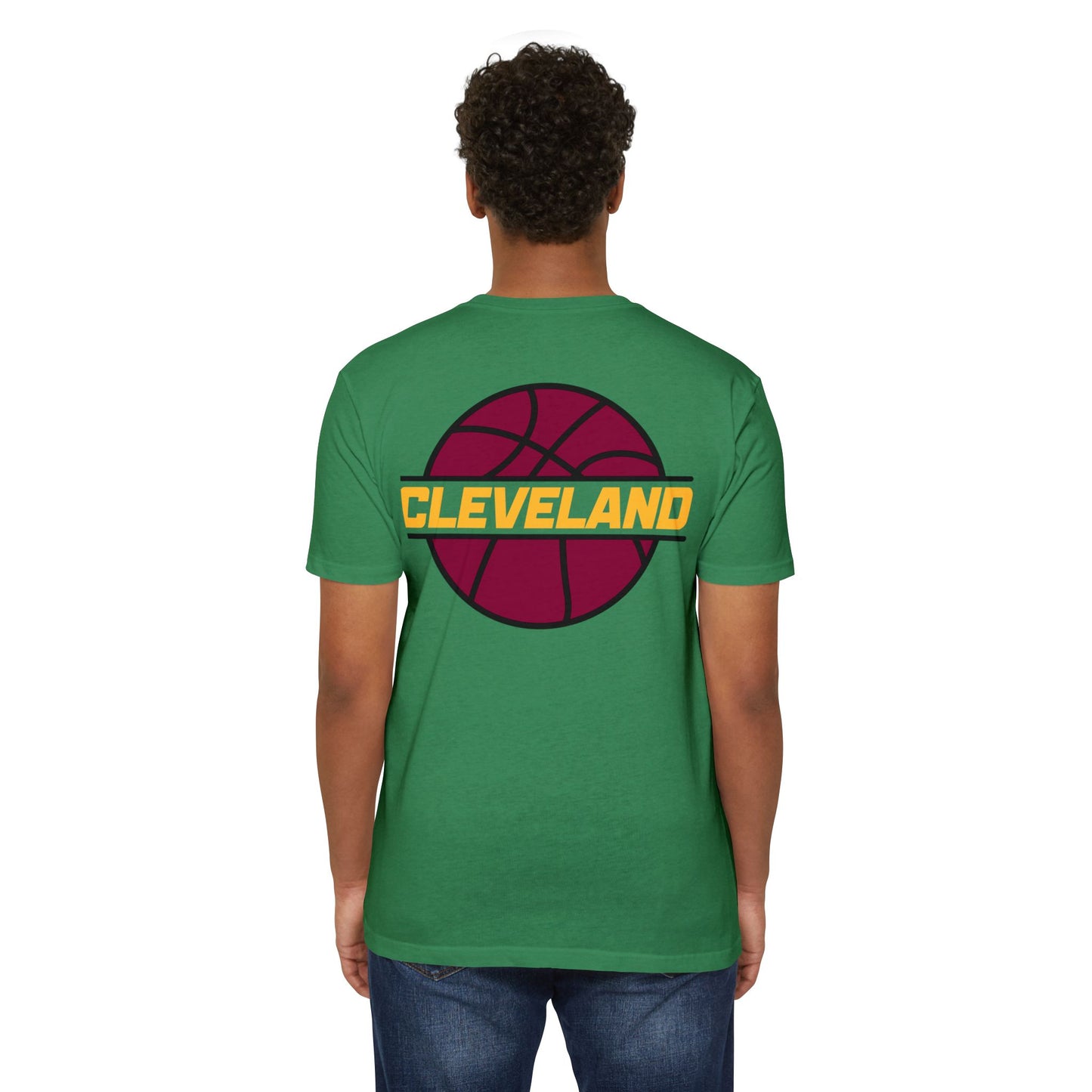 Cleveland Heart T-Shirt — Retro Script City Pride Tee