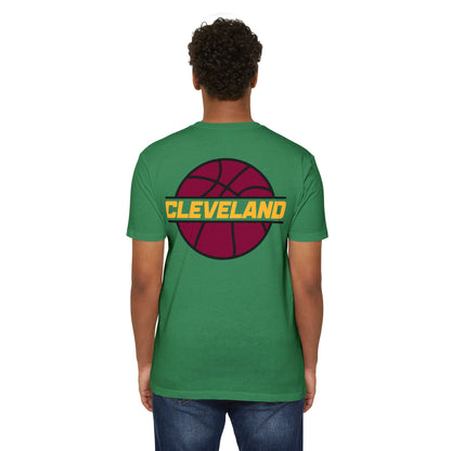 Cleveland Heart T-Shirt — Retro Script City Pride Tee