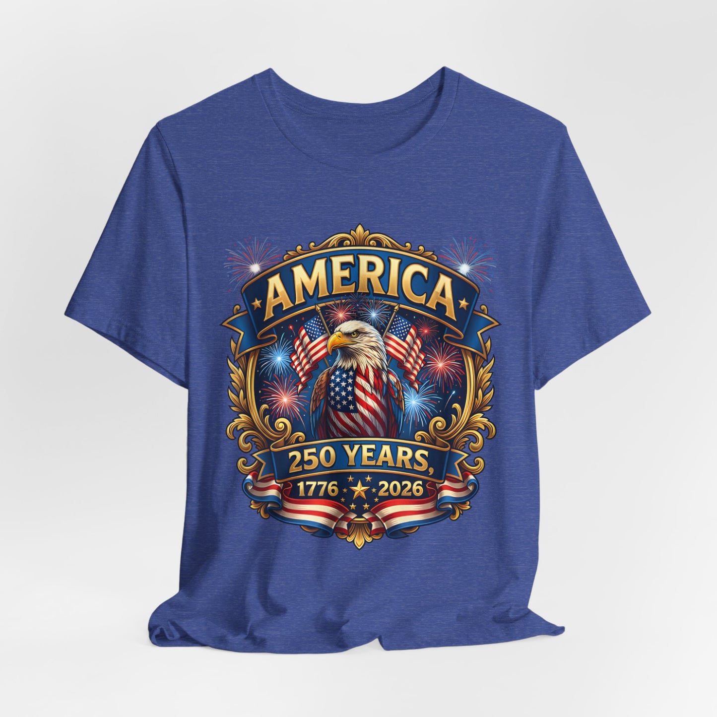 America 250th Anniversary T-Shirt — 1776–2026 Patriotic Eagle Tee