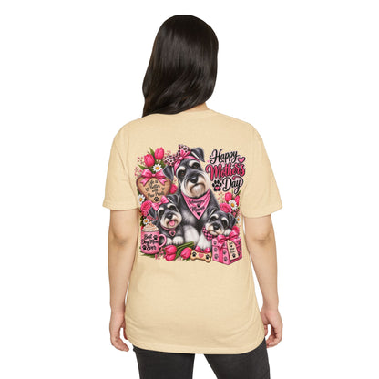 Mother's Day Schnauzer T-Shirt — Happy Mother's Day Dog Mom Tee