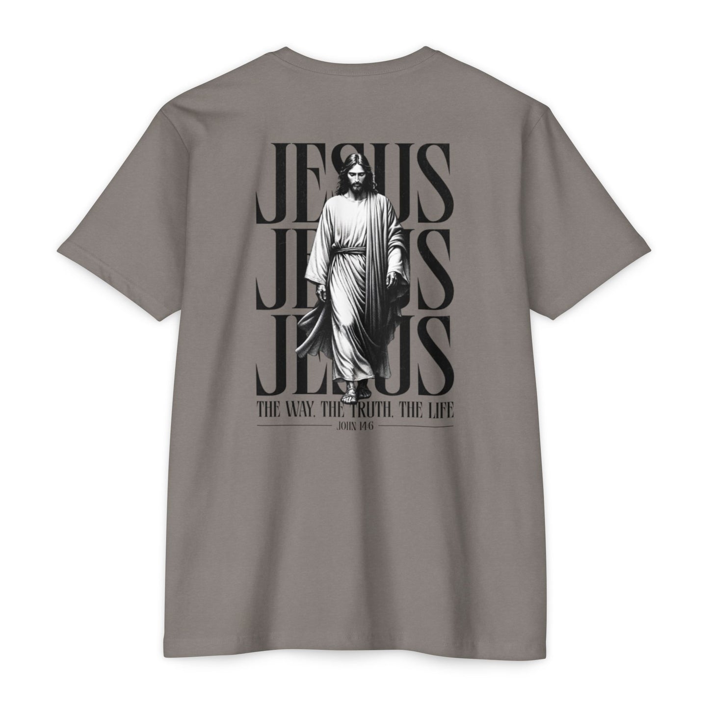 Jesus Graphic T‑Shirt — The Way The Truth The Life Faith Tee