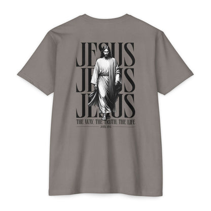Jesus Graphic T‑Shirt — The Way The Truth The Life Faith Tee