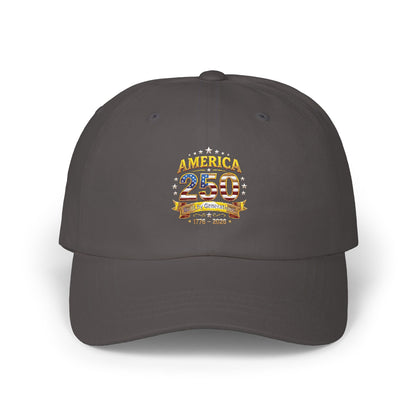 Dad Cap — Vintage '25' Anniversary Crest Embroidered Baseball Hat