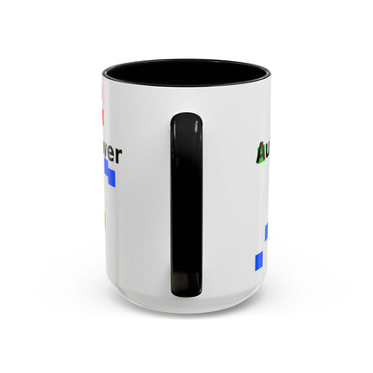 Coffee Mug — Teacher Is My Superpower Accent Ceramic Mug