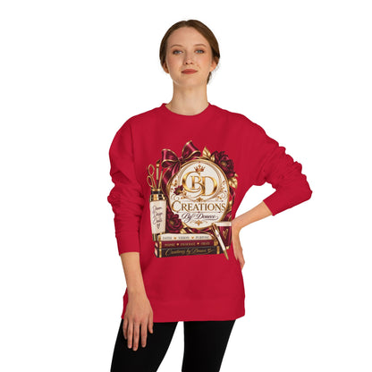 Creations by Damaris Graphic Sweatshirt — Cozy Artist Logo Crewneck