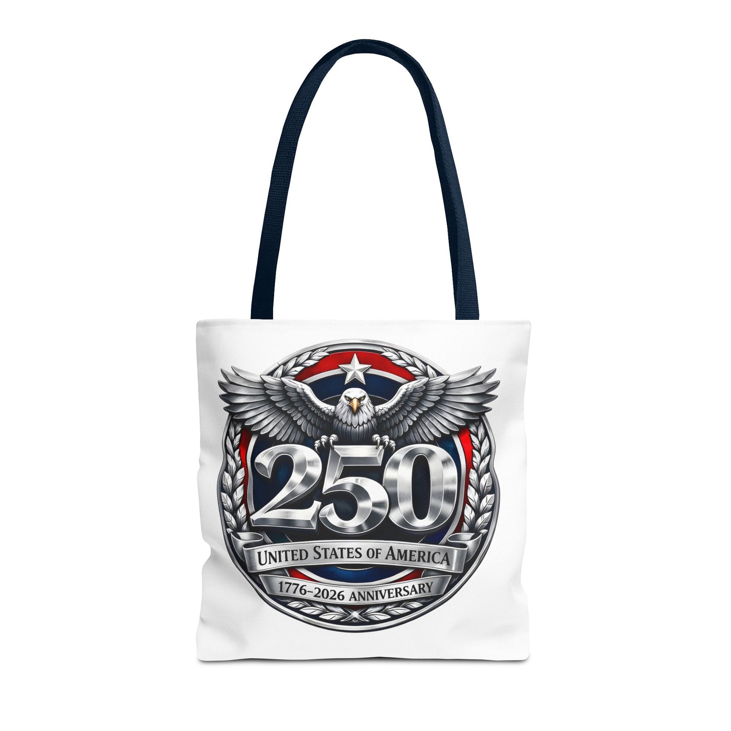 250th USA Anniversary Tote Bag — Patriotic Eagle 1776–2026 Commemorative Tote