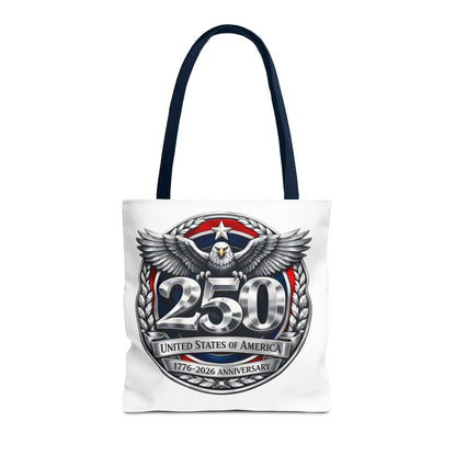 250th USA Anniversary Tote Bag — Patriotic Eagle 1776–2026 Commemorative Tote
