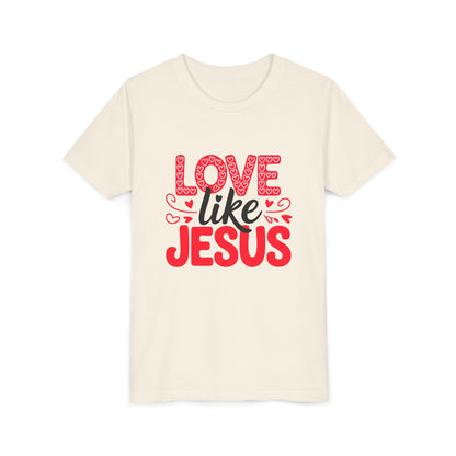 Youth Tee - "Love Like Jesus" Christian Kids Shirt