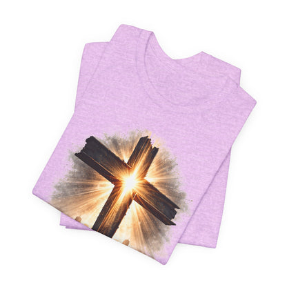 9/11 Never Forget T‑Shirt - Cross Memorial Tee