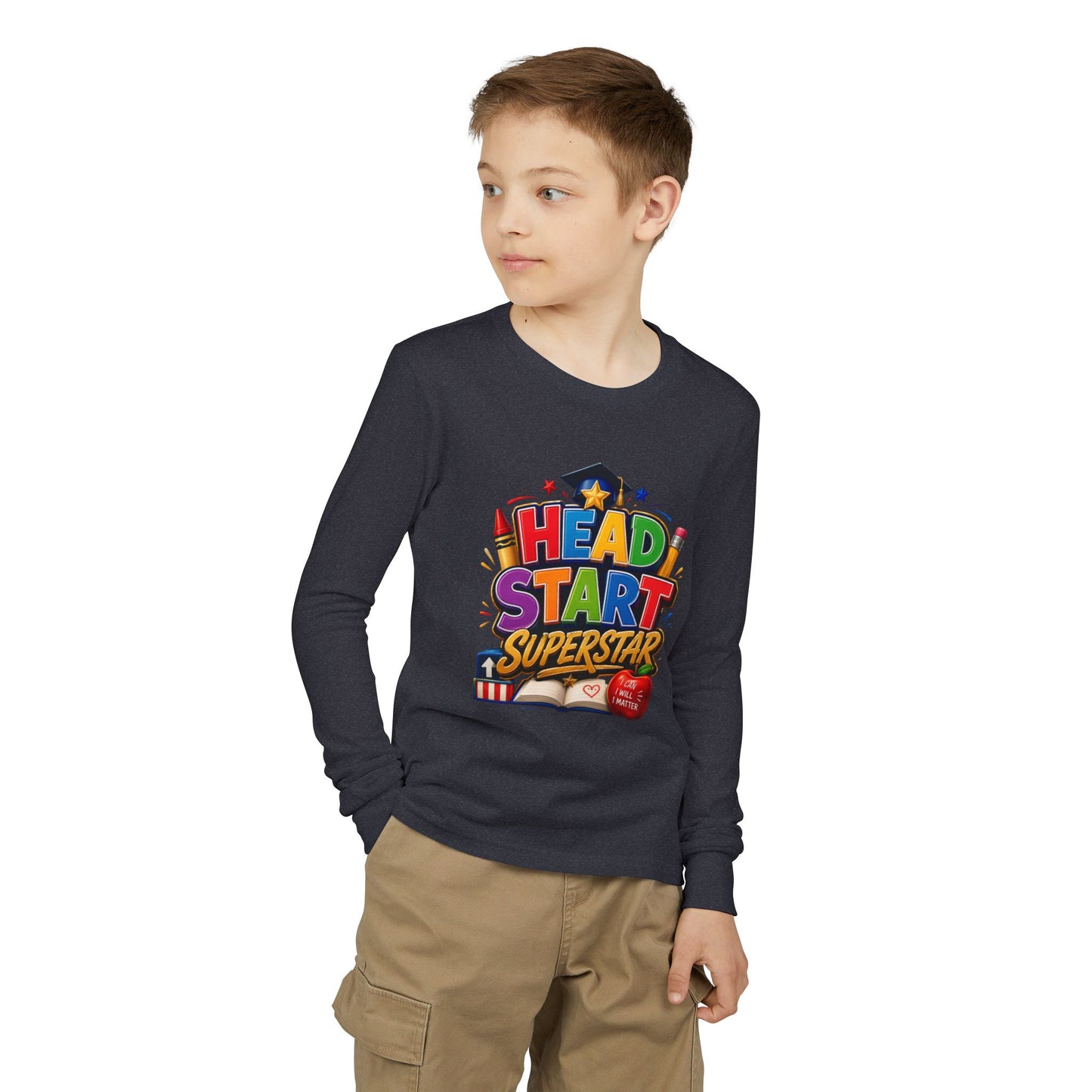 Head Start Superstar Youth Long Sleeve Tee