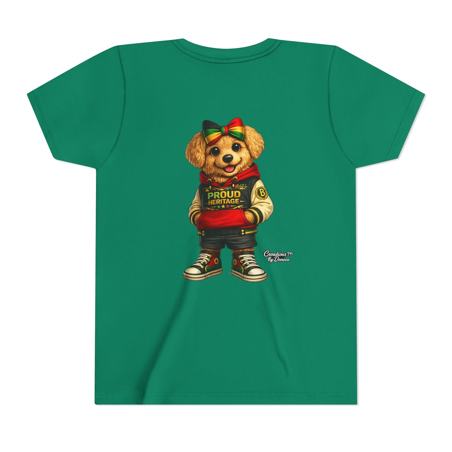 Kids Rasta Bear 'Proud Heritage' Tee